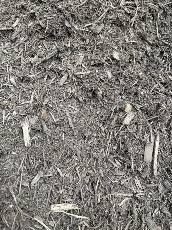 a darker mulch