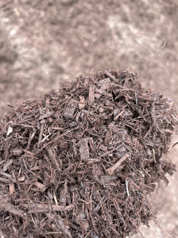medium reddish brown mulch