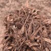 red toned mulch